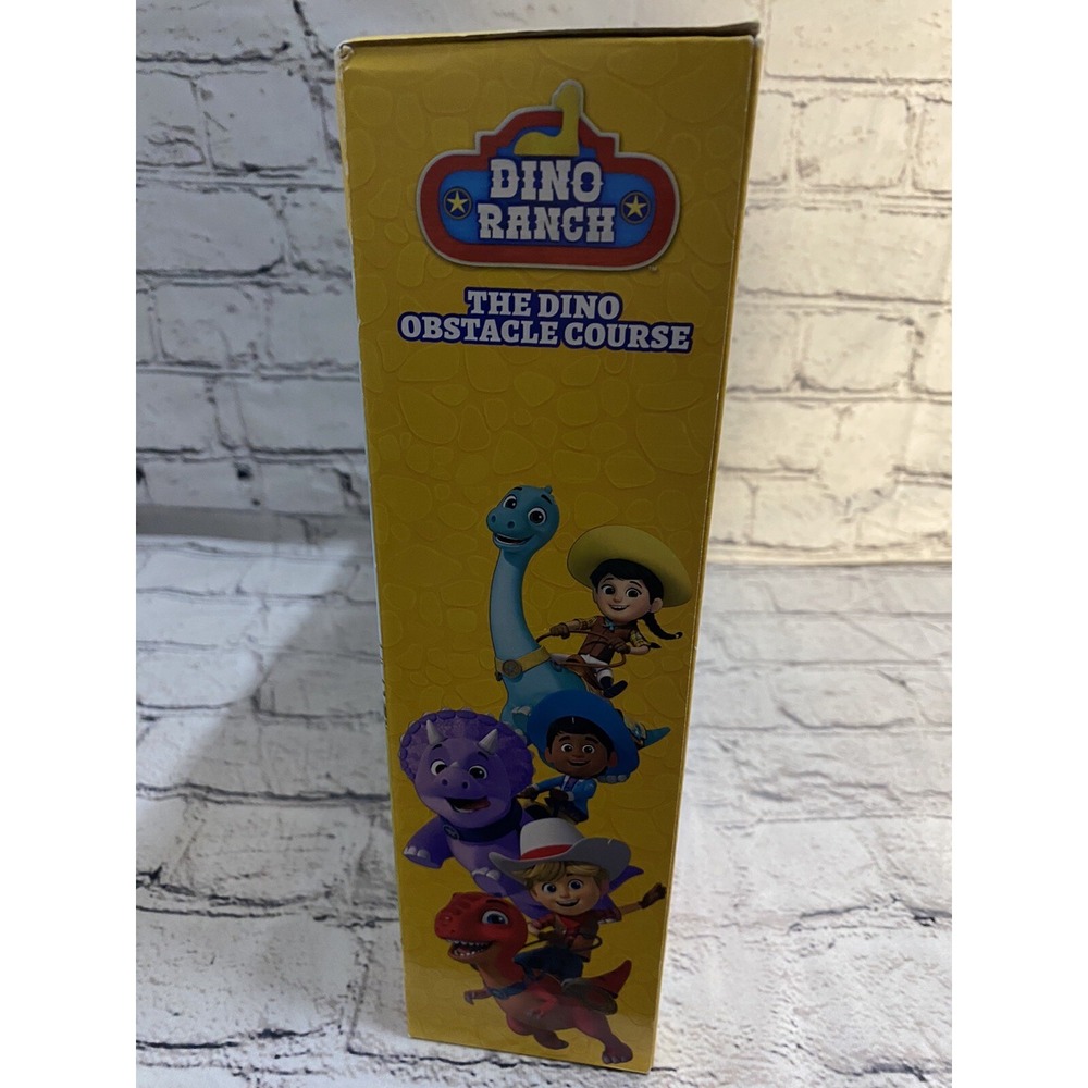 Dino Ranch Lets Race The Dino Obstacle Course 13 Piece - New in box - Picture 7 of 7